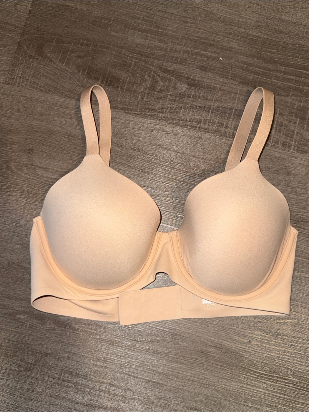 Aerie SMOOTHEZ Full Coverage Lightly Lined Underwire Bra 34D Tan Nude